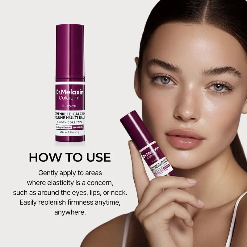 Dr. Melaxin Calcium Volume Balm + Eye Patch (60pcs) | Firm & Repair