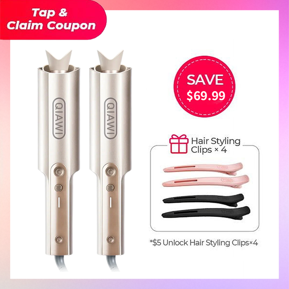 ⭐⭐Final 4 Hours: 60% OFF Automatic Curling Iron!