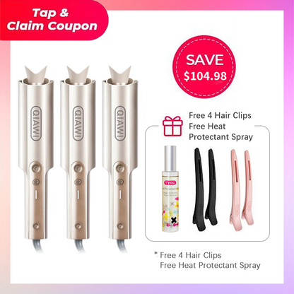 ⭐⭐Final 4 Hours: 60% OFF Automatic Curling Iron!