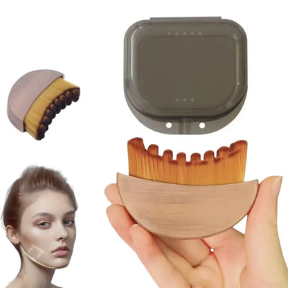 Final 3 hours 30%off:Reduce Face & Neck Puffiness in Minutes – Lymphatic Massage Brush for a Sculpted Look