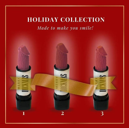 Cilifer Merry Dickmas Funny Lipstick Holiday Collection