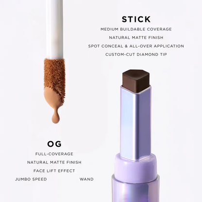 🔥Special offer& Free Makeup Brushes⏰ 💥 – Ultra Camo Concealer Stick & Brush🔥