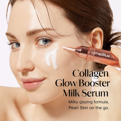 Collagen Glazed MilkyGlow Wrapping Mask (20-Min Use) + Collagen Glow Booster MilkSerum