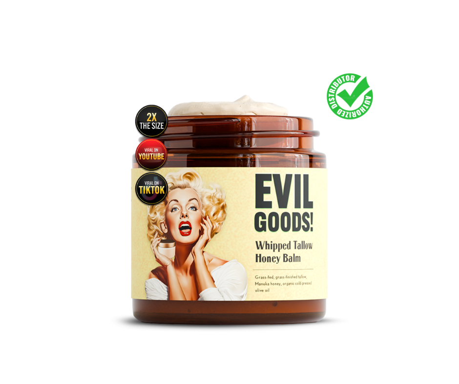 Whipped Beef Tallow & Manuka Honey Balm Face Cream