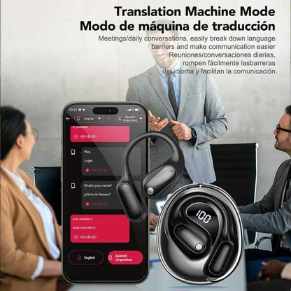 🔥Hot Sale 60% OFF🔥Translation Earbuds, Supports Real-Time Translation in 134 Languages With APP, Bluetooth 6.0 Earphones