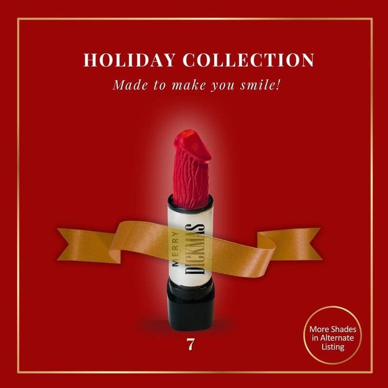 Cilifer Merry Dickmas Funny Lipstick Holiday Collection