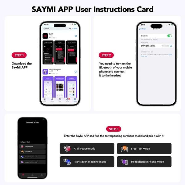 🔥Hot Sale 60% OFF🔥Translation Earbuds, Supports Real-Time Translation in 134 Languages With APP, Bluetooth 6.0 Earphones